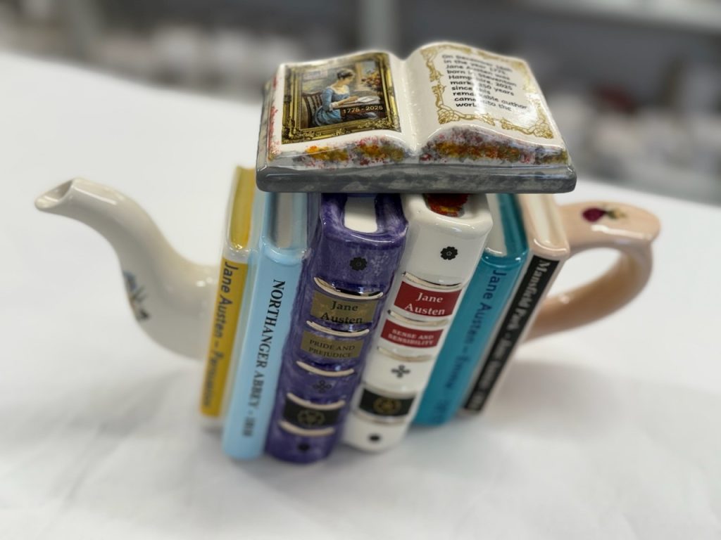 Carters of Suffolk Creates Jane Austen ‘250th Year’ Commemorative Teapot to Coincide with BBC Drama New Teapot is Expected to Be a ‘Global Best Seller’ for the hand-made novelty teapot manufacturer The artisan teapot pottery Carters of Suffolk - based at Stonham Barns Park - has announced the introduction of a new hand-made, novelty teapot to celebrate 250 years of Jane Austen’s literary excellence. 